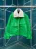 Venta caliente 23fw Otoño e Invierno Nueva chaqueta Desinger para hombres París, Italia Cuello de lana Moda femenina Ropa deportiva informal L0729
