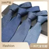 Geavanceerde Sense Zakelijk Handjacquard Blauwe stropdas Formele kleding voor heren Shengzhou Polyester Belastingadvocaat