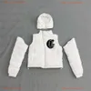 Corvidae Winter Down Jacket Parkas Detachable Coat Wear Topest 품질의 오리지널 자수 따뜻한 재킷