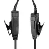 Single 1 Wire C Headset Walkie Talkie Earpiece With Coil Curly Cable för Baofeng BF UV 5R 5RA 5RB 5RC 5RD 5R 5RE