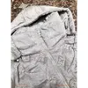 Männer Designer Jacken Daunen Pelz Parkas Mit Kapuze EM Brief Muster Kleidung Herren Mäntel Oberbekleidung Kleidung Grün Khaki Schwarz S-XL