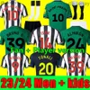 23 24 Maillots de football TONALI Kit pour enfants BRUNO G. WILSON SAINT MAXIMIN NEWCASTLES ISAK UNITEDS Maillots de football Gardien de but Troisième set Fan Player Version