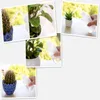 Watering Equipments 250/500ML Mini Plastic Plant Flower Watering Bottle Sprayer Curved mouth can DIY Gardening Transparent for succulent LL
