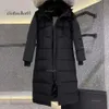 Puff2023 Designer Jas Dames Canadian Goose Winter Parka Mode Brief Winddicht Warme Jas Down Paar Sweatshirt669799524