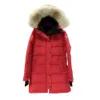 Puff Designer Canadian Goose Mid Length Version Puffer Down Womens Jacket Parkas Winter Thick Warm Coats Windproof Streetwear C123846