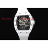 RM061-01 SUPERCLONE Schwungrad Herren Mechanikuhr Richa Milles Armbanduhr Weinfass Rm61 Automatik Mechanisch Feinstahlgehäuse Band Herren Montres de Luxe