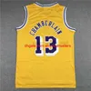 Film Basketball Jerseys Wilt Chamberlain 13 Harlem Globetrotters Jersey Mens Taille S-XXL 001