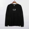 22ss homens óculos hoodies casual manga longa jumpers designer cp topo moletom capuz pedras ilha cp comapnys 618