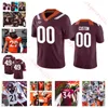 Michael Vick Virginia Tech Hokies 축구 저지 Greg Stroman Kendall Fuller Jerod Evans Bruce Smith Andrew Andrew Motuapuaka 스티치 Mens Custom Virginia Tech Jerseys