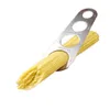 Lätt clearing pasta härskare mätverktyg 4 serverande del av rostfritt stål spaghetti mäter matlagning leveranser nudlar begränsare mätning1 ll