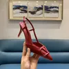 Designer red heels Women's High Heel Sole Thin Heel Black Nude Matte Women's shoes