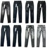 Lila ksubi herres designer anti smal fit casual fashiion jeans sant märke mans kvinnors fashionabla