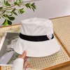 Nieuwe stijl emmerhoed dames voor heren ontwerper brede rand hoed patchwork zomerzonneklep