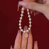 Zhizhuji Freshwater Pearl Bracelet Ins Small Design Sense 14k Gold Fortune Brand Pendant Handpiece