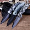 8.46 '' Folding Pocket Knife Outdoor Survival Tactical 440C Steel Blade Camping Vandring Jakt Knives Självförsvar EDC Tool