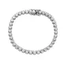 Geshi – Bracelet à haute teneur en carbone pour femmes, Simple, en argent Sterling, petit Design, pièce à main en Zircon, diamant Super étincelant
