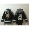 Knights Old Time GH Hóquei Jerseys Mark Stone Jack Eichel Vegas Golden Hoodie Pulôver Moletons Esportivos Jaqueta de Inverno Preto Creme Tamanho S-XXXL Raro et