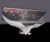 Eagles Design Luxury Modern LED Crystal Chandelier Lighting Lamps Hanging Light Luster Hall Villas Room Room Room 11 LL