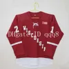 Wisconsin # 4 GH Madison Ryan Suter # 8 Joe Pavelski # 21 Derek Stepan Red 100% Ing camisetas de hockey personalizadas raras