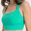 L-227 SUPER WIGHT SHOCH CINKA YOGA BRAS ALTO SUPPORTO BRA SPORT BRA DELLA TRE file di canotte traspiranti