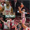 Баскетбольные майки UNLV Runnin' Rebels 4 Ларри Джонсон 50 Грег Энтони 32 Стейси Огмон 12 Андерсон Хант 13 Фредди Бэнкс 1 Мужская майка Lil Jon, сшитая по индивидуальному заказу UNLV