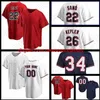 2022 Josh Donaldson Baseball Jersey Puckett Berrios Astudillo Arraez Polanco Miguel Sano Byron Buxton Max Kepler Cruz Rosario Jerseys STITCHED STORLEK S-3XL