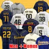 Daniel Vogelbach 22 Christian Yelich Baseball-Trikots TRAVIS SHAW Männer Frauen Robin Yount Keston Hiura Max Mathias Urias