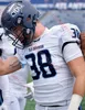 Individuell genähtes Old Dominion Monarchs-Fußballtrikot von Taylor Heinicke, Oshane Ximines, Lala Davis, Ronnie Cameron, Travis Fulgham, Jonathan Duhart, Old Dominion-Trikot