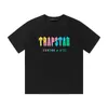 Designermodekleding Heren trainingspakken T-shirts T-shirts Shirts Shorts Trapstar Rainbow Handdoek Borduren Street Fashion Merk Ins Katoen los