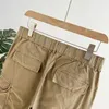 Pantalon Cargo avec ceinture, Badge d'île en pierres, nouvelle collection printemps été 2023, Leggings décontractés, tendance, Yd66099