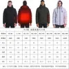 Area Beheizte Jacke für Herren, Damen, Heizweste, Mantel, Winter, Radfahren, warm, USB, elektrische Kleidung, Outdoor, Sport, Wandern, Jagd