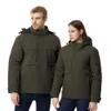 Veste chauffante pour hommes et femmes, veste chauffante électrique d'hiver, Parka manteaux chauds, coupe-vent, gilet d'escalade pour Sports de plein air