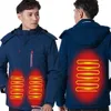 Smart Beheizte Jacke Wasserdicht Männer Bereiche Weste Für Frauen Winter Outdoor Sport Mantel Warme Heizung Kleidung Windjacke