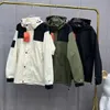 Giacca da uomo di design Cappotto autunnale Giacca con cappuccio fronte nord Giacca a vento sportiva Cappotti con cerniera casual Capispalla uomo Abbigliamento Trapstar