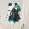 Genshin Impact Lynette Costume Cosplay Travestimento Lynette Dress Fancy Dress Outfit per Womancosplay