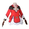 Jeu Genshin Impact Cosplay Klee Cosplay enfants enfant Costume perruque chapeau ensemble complet mignon Loli robe grande taille Klee perruque Backpackcosplay