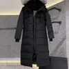 Puff2023 Дизайнерская куртка женская зимняя парка «Канадский гусь» модная ветрозащитная теплая куртка с буквенным принтом пуховая толстовка для пар90279041