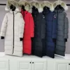 Puff 2023 Designer Jacket Kvinnor Canadian Goose Winter Parka Fashion Letter Windproof Warm Down Par Sweatshirt395495