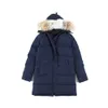 Puff feminino para baixo parkas designer canadense ganso meados de comprimento versão puffer para baixo jaqueta das mulheres para baixo parkas inverno grosso casacos quentes womens38