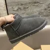 Ultra mini botas de neve inverno austrália plataforma clássico tornozelo botas macio e confortável pele carneiro tazz chesut areia mostarda semente botas