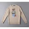 2023 famous brand Designer Mens Ralph Sweaters Polos Sweater womens Lauren Pullover Bear Crewneck Knitted Long Sleeve Casual Printed