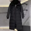 Mens kanadensiska gåsjacka Kvinnor Designer Klädjackor Kvinnor Mannen ner parkas lång stil outwear rockar puffer puffer