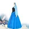 Costume cosplay Ariel per adulti, abito da principessa blu per le donne, abiti fantasia sexy per feste di Halloween