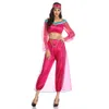 New Adult Aladdin S Lamp Jasmine Princess Costume Halloween Party Fairy Tale Cosplay Belly Dance