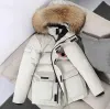 Tasarımcı Kış Paltosu Kanadalı Kaz Kalın sıcak ceket ceket ceket açık kalınlaştırılmış moda duyarlılık Erkekler