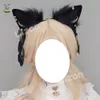 Handgefertigte ägyptische Katzenohren im Nationalstil, Kopfbedeckung, Feder-Haarschmuck, Cosplay, Halloween-Kostüm, Stirnband, Haarband