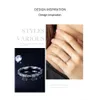 Designers Jewelry Best Selling Luxury Classic Fashion Snake Bone Ring Women S925 Sterling Silver Moissanite Diamond Ring Wedding Valentine's Day