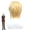 Cosplay Anime Moriarty Patriot Albert James William Cosplay Costume Wig Brown Uniform Halloween Carnival Party Suit