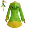 Cosplay Anime Kinomoto Sakura Magic Card Captor Cardcaptor Ccs Cosplay Costume Wig Green Frog Rainwear Adult Child Hallowen Suit