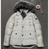 Kanadensiska Gooses sax Ytterkläderpuffer Designer Jackets Men's Parkas Winter Real Outdoor Wyndham Outerwear Manteau Down Jacket